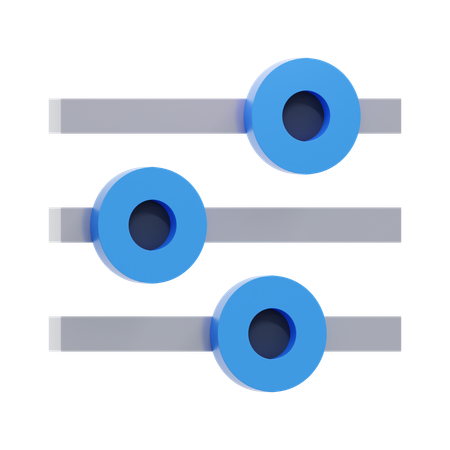 Preferência  3D Icon