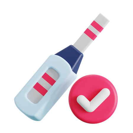 Pregnancy Test  3D Icon