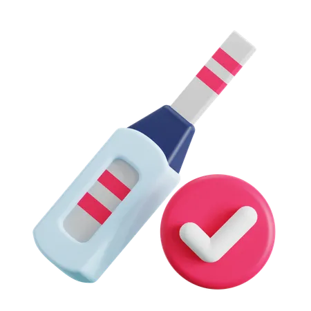 Pregnancy Test  3D Icon