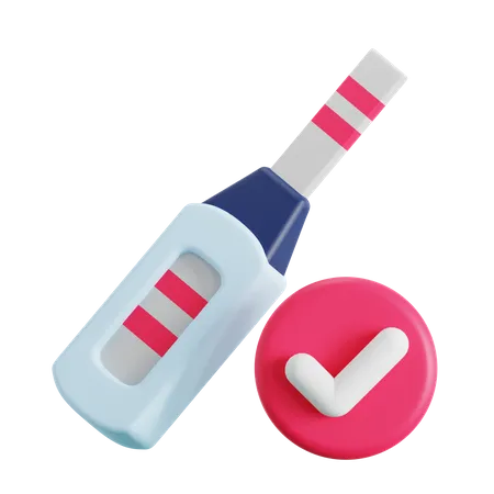 Pregnancy Test  3D Icon