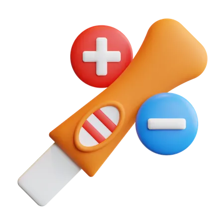 Pregnancy test  3D Icon