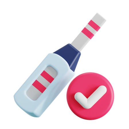 Pregnancy Test  3D Icon