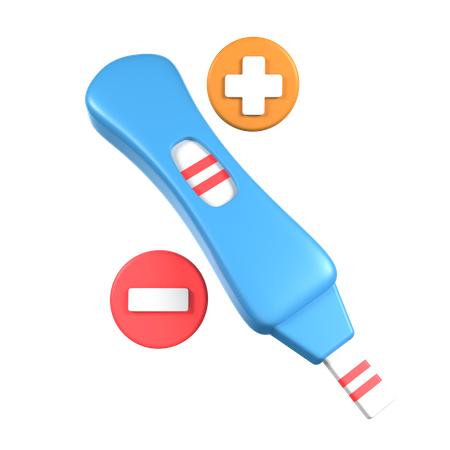 Pregnancy Test  3D Icon
