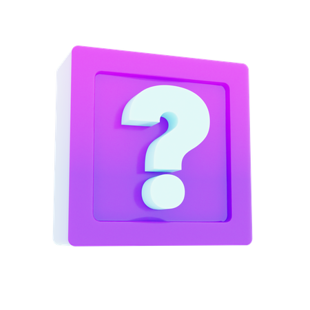 Preguntar  3D Icon