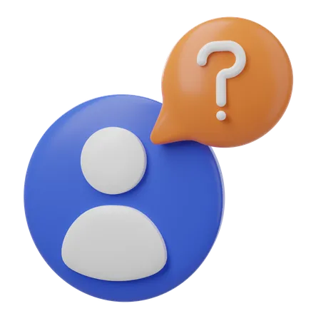 Pregunta de usuario  3D Icon