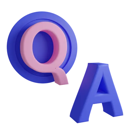 Pregunta y respuesta  3D Icon