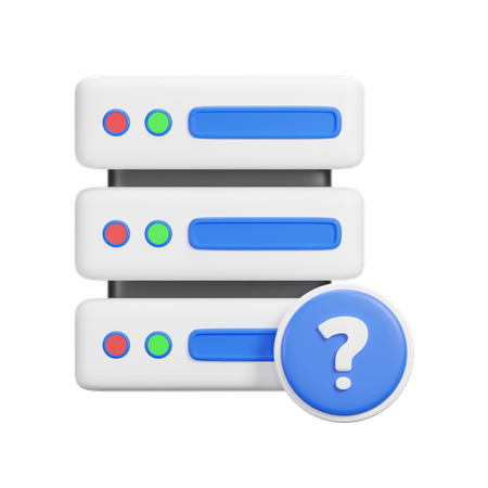 Preguntas frecuentes sobre servidores  3D Icon