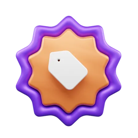 Preisschild  3D Icon