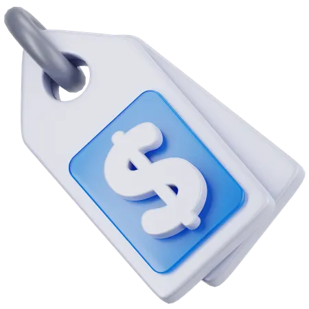 Preisschild  3D Icon