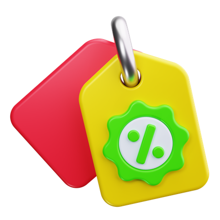 Preisschild  3D Icon