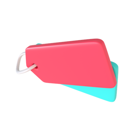 Preisschild  3D Icon