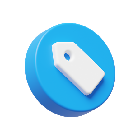 Preisschild  3D Icon