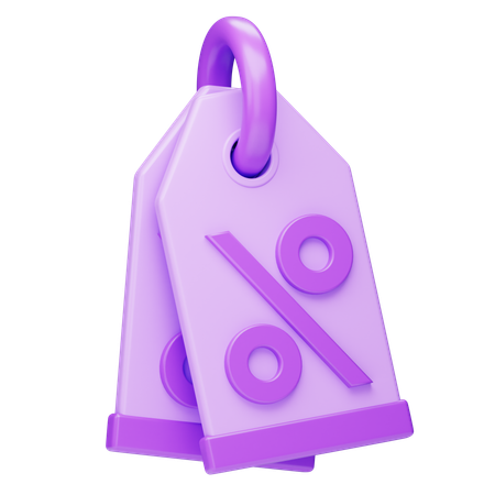 Preisschild  3D Icon