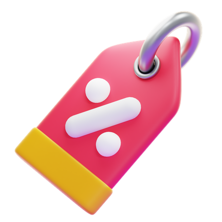 Preisschild  3D Icon