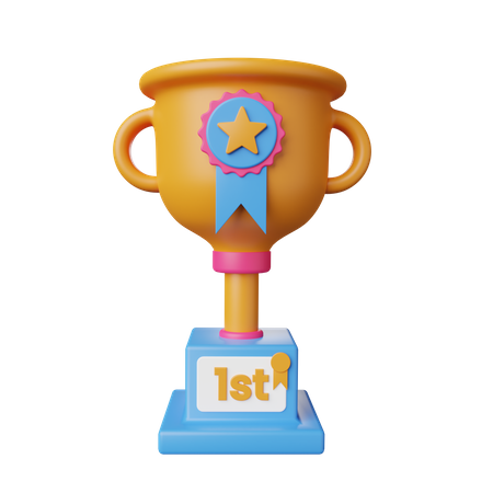 Premier gagnant  3D Icon