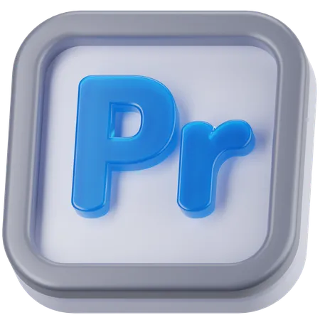 Premiere  3D Icon