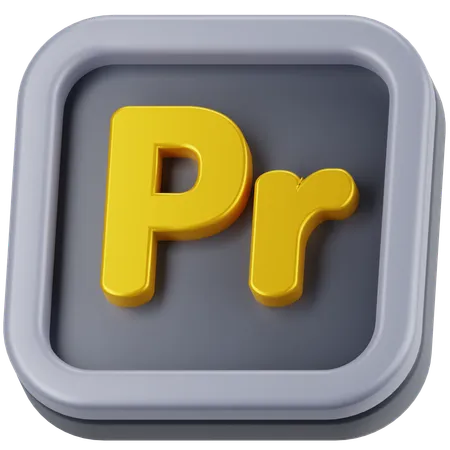 Premiere  3D Icon