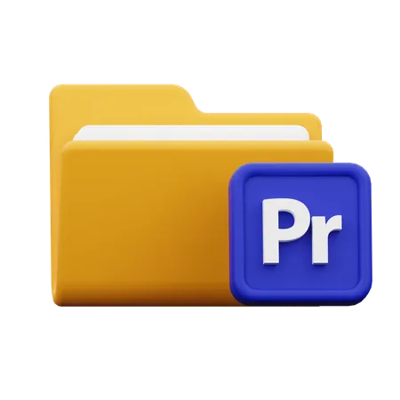 Dossier première pro  3D Icon