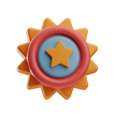 Prêmio estrela  3D Icon