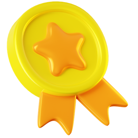 Premio estrella  3D Icon