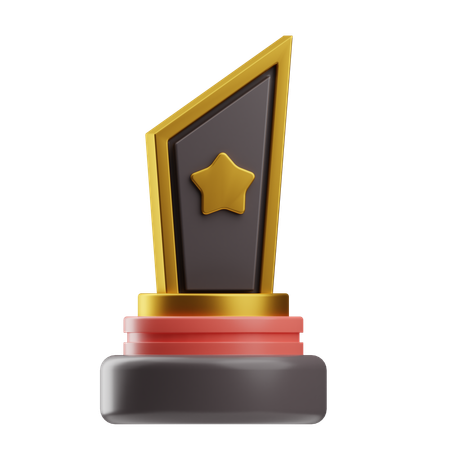 Premio estrella  3D Icon