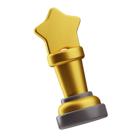 Premio estrella  3D Icon