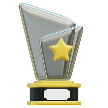 Premio estrella  3D Icon