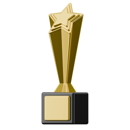 Premio estrella  3D Icon