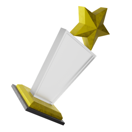 Premio estrella  3D Icon