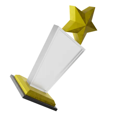 Premio estrella  3D Icon