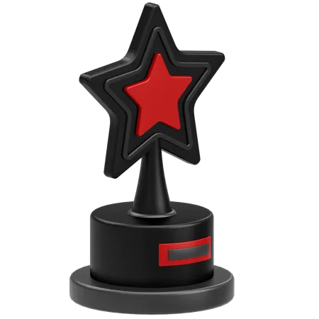 Estrella del premio  3D Icon