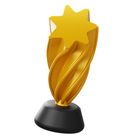 Premio estrella  3D Icon