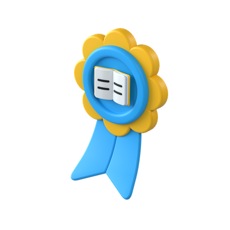 Prêmio literário  3D Icon