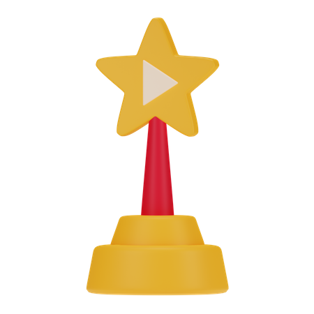 Premio de película  3D Icon