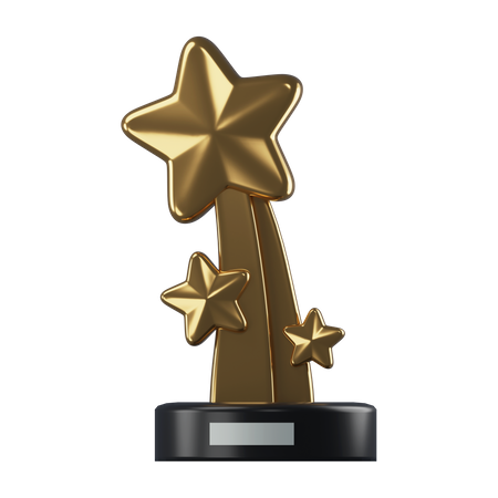 Premio de película estrella  3D Icon