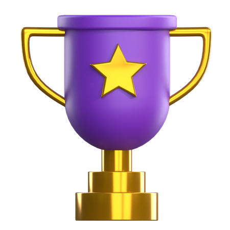 Trofeo de premio  3D Icon