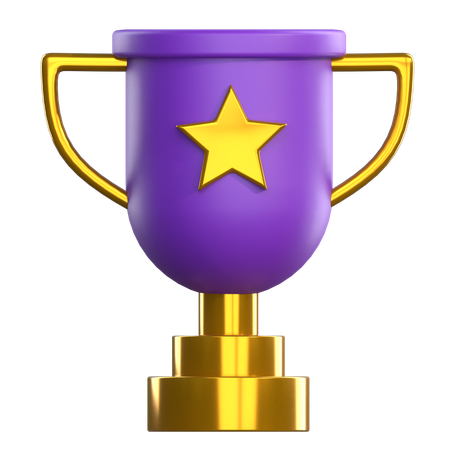 Troféu de premiação  3D Icon