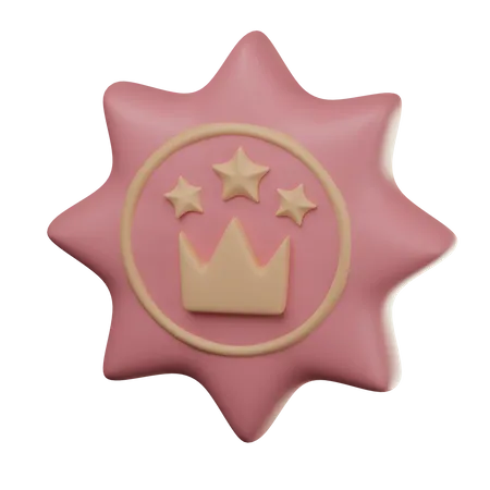 Premium Badge  3D Icon