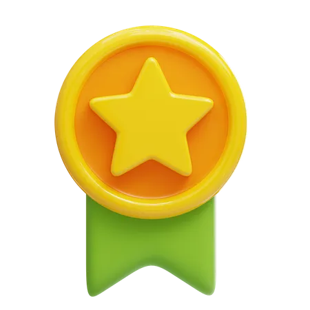 Premium badge 3D Icon