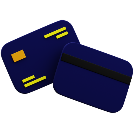 Premium Credit Cart  3D Icon