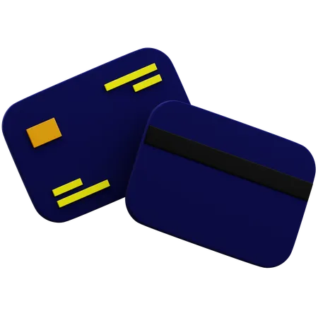 Premium Credit Cart  3D Icon