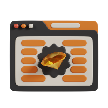 Premium-Inhalte  3D Icon