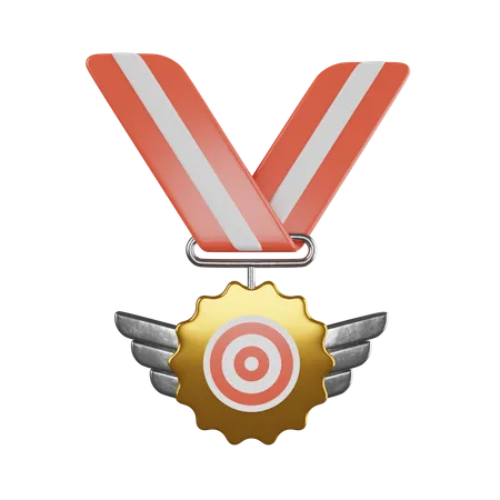Premium Medal  3D Icon