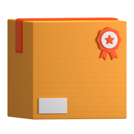 Premium Package 3D Icon