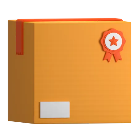 Premium Package 3D Icon