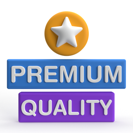 Premium Quality  3D Icon