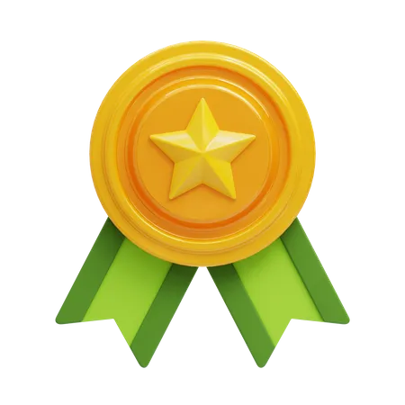 3 D Premium Quality Badge Suitable For Your Projects Related To Reward Award Winning Badges And Trophy 3D Icon