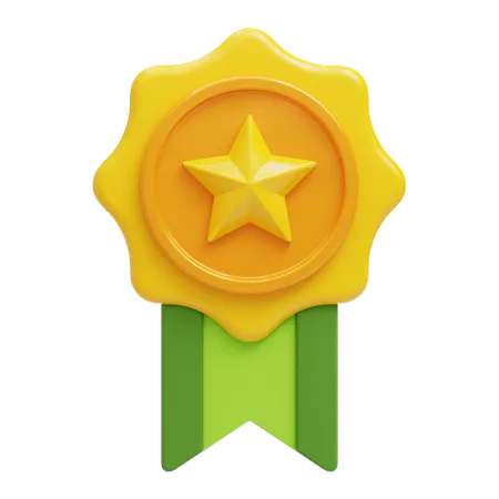 3 D Premium Quality Badge Suitable For Your Projects Related To Reward Award Winning Badges And Trophy 3D Icon