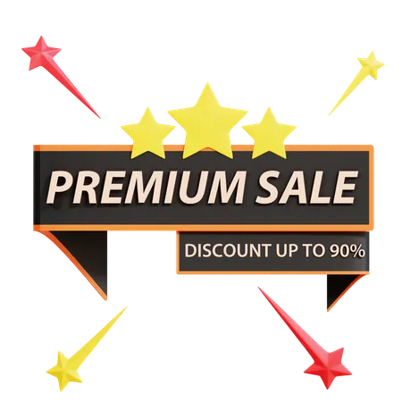 Discount Sale Text 3 D Icon Pack 3D Icon