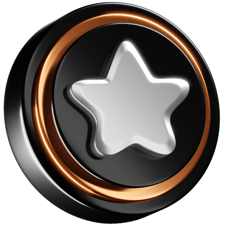 Premium Star  3D Icon